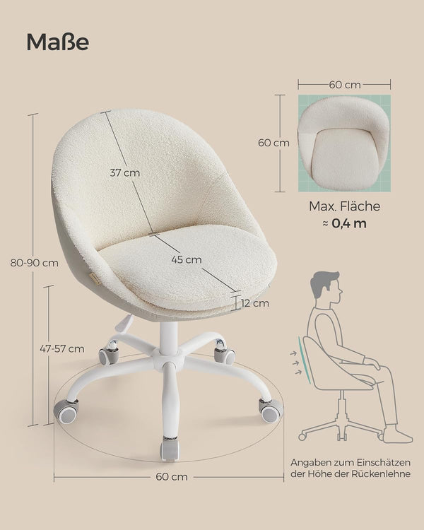 Comfort Chic Home Office Chair