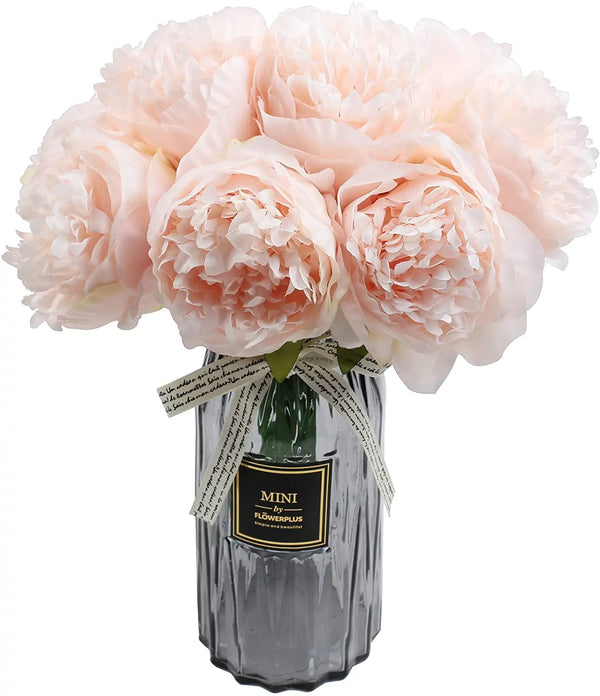 Silk Peony Bouquet Charm