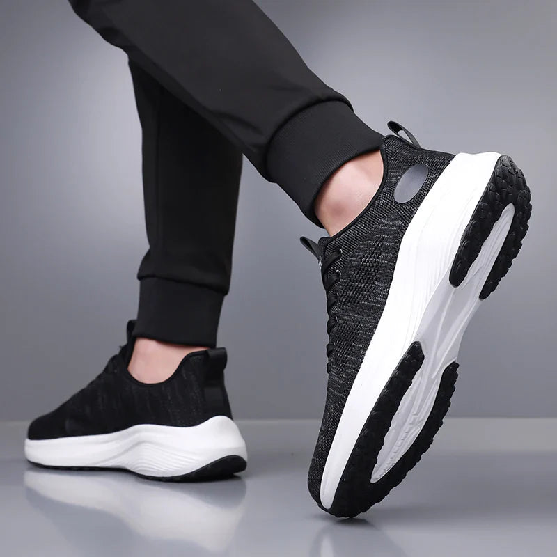 Breathable Knit Men's Sneakers