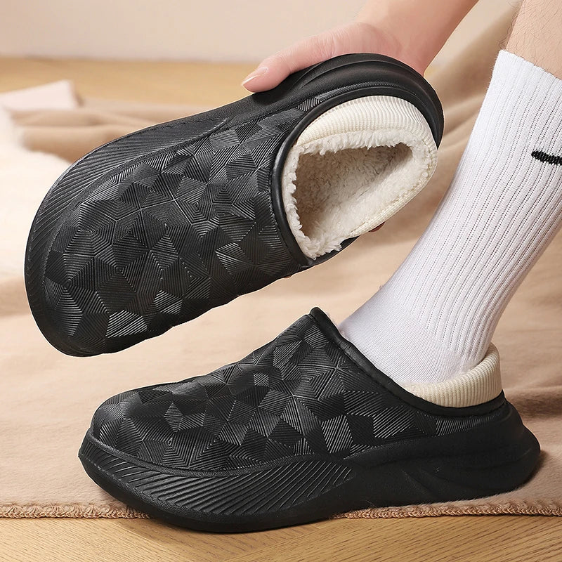 Cozy Men's Winter Clogs
