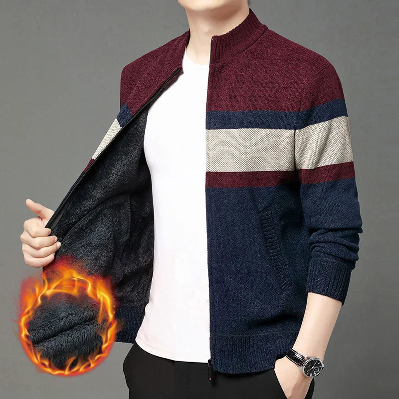 Warm Chenille Men's Jacket