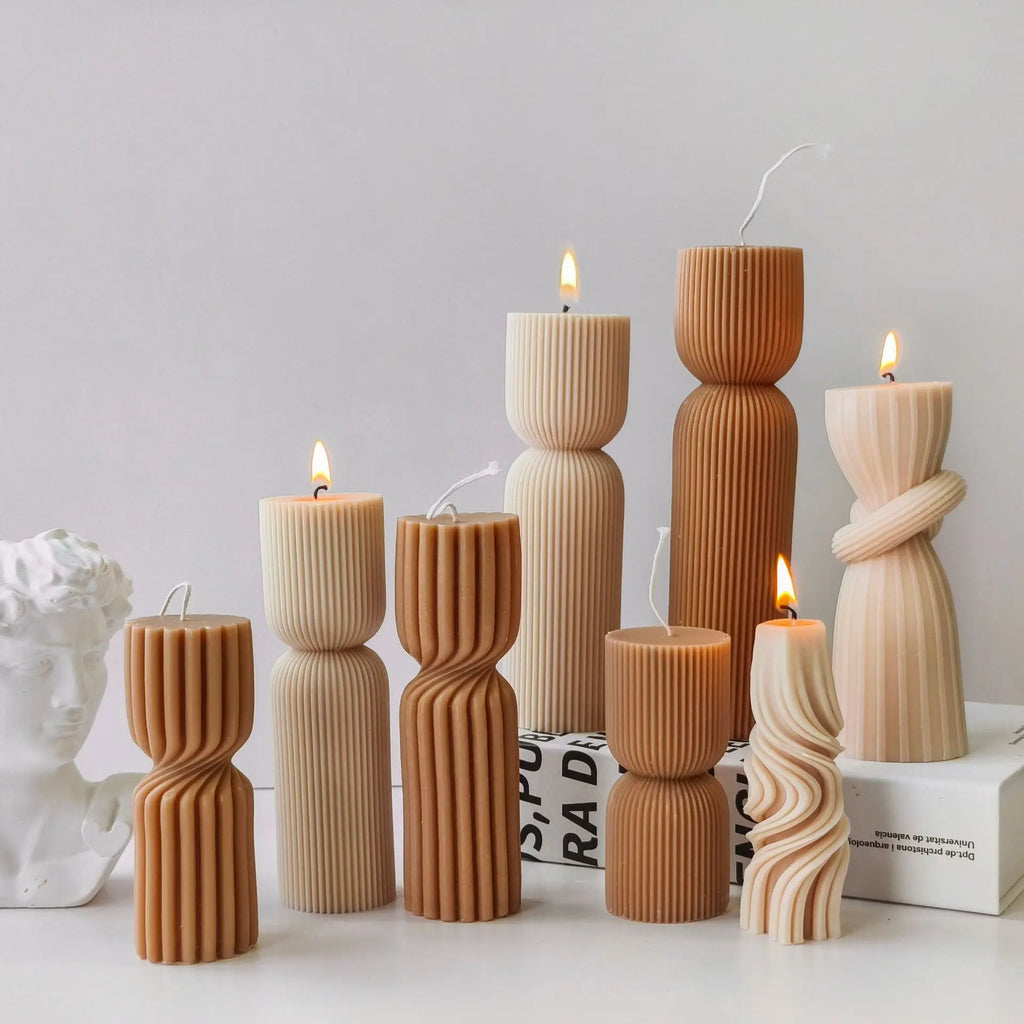 Elegant Aroma Candle Mold