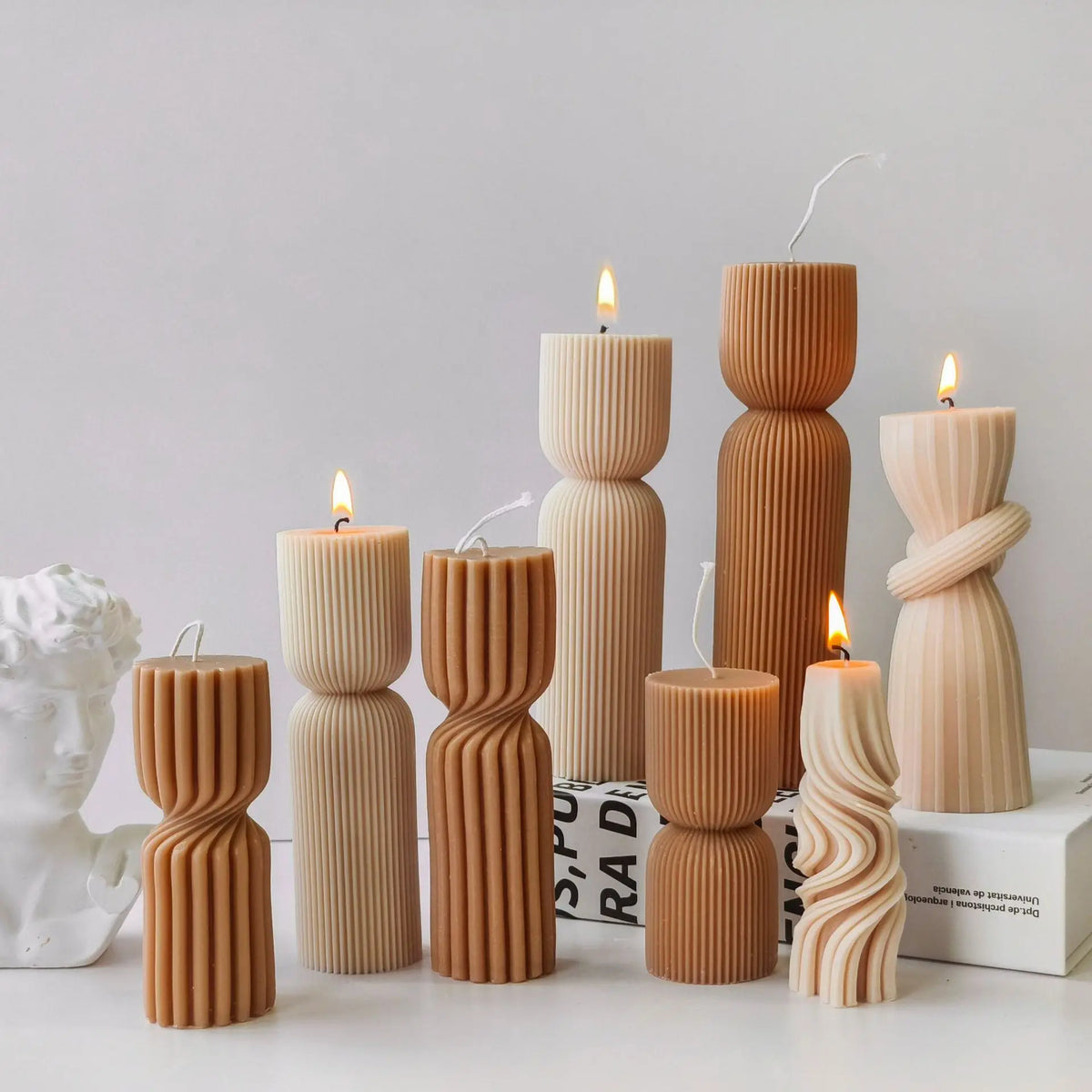 Elegant Aroma Candle Mold