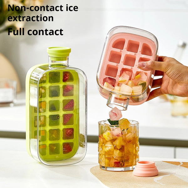 Easy Ice Cube Maker with Lid