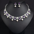 Glamorous Pearl Jewelry Set