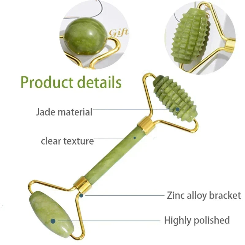 Radiant Glow Jade Roller