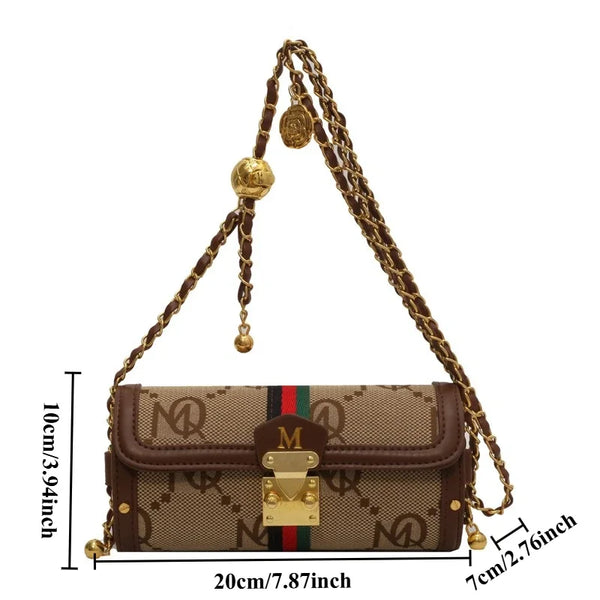 Chic Vintage Cylinder Bag