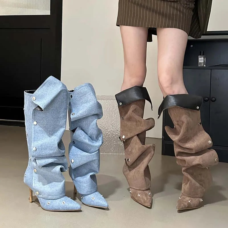 Chic Knee-High Winter Boots