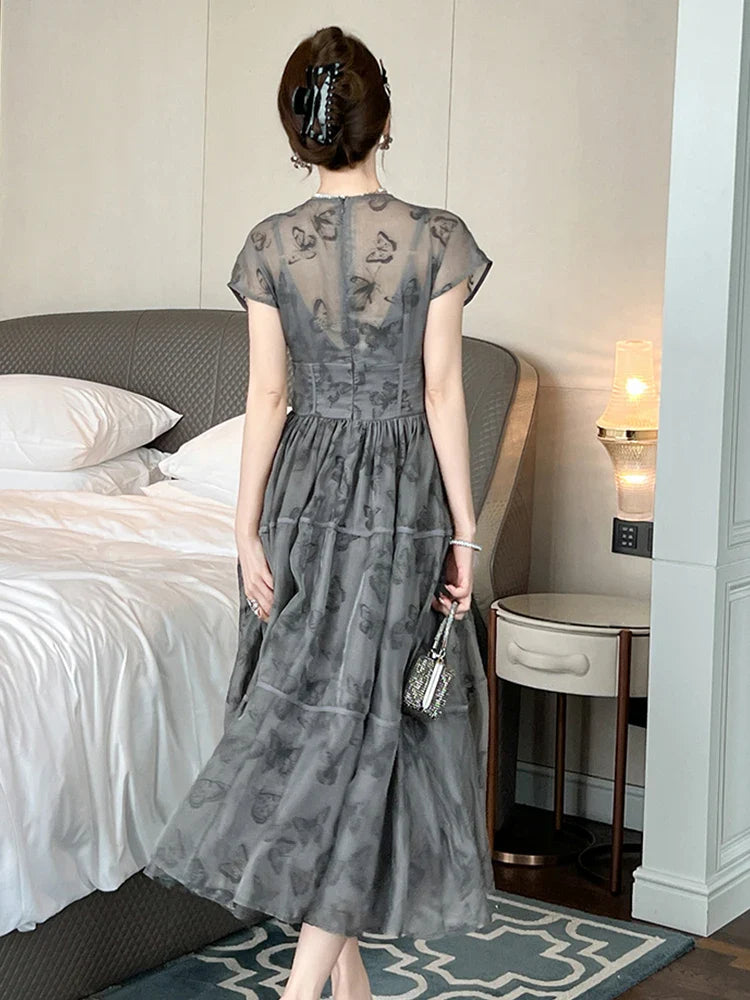 Elegant French Party Dress