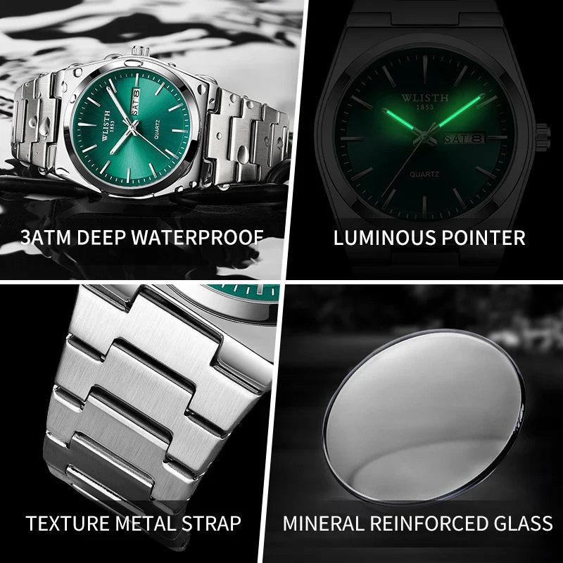 Timeless Steel Men's Watch