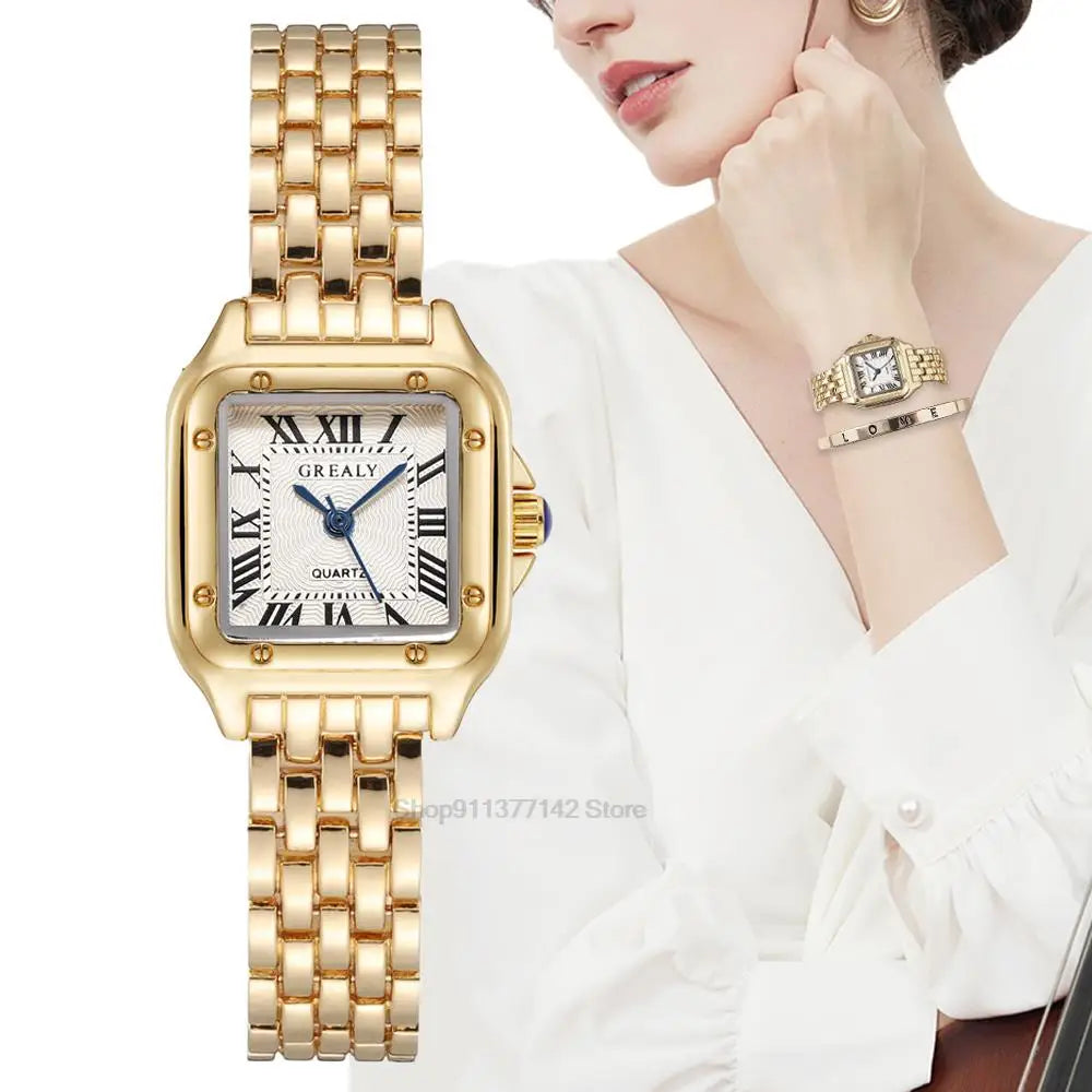 Elegant Gold Women's Watch