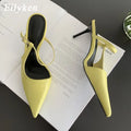 Elegant High Heel Mules