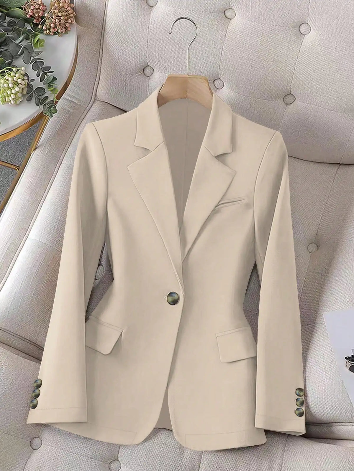 Elegant Plus Size Blazer for Women