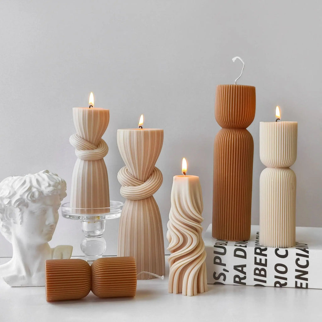 Elegant Aroma Candle Mold