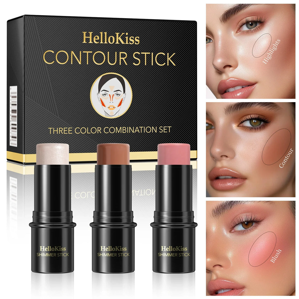 3-in-1 Glow Makeup Trio
