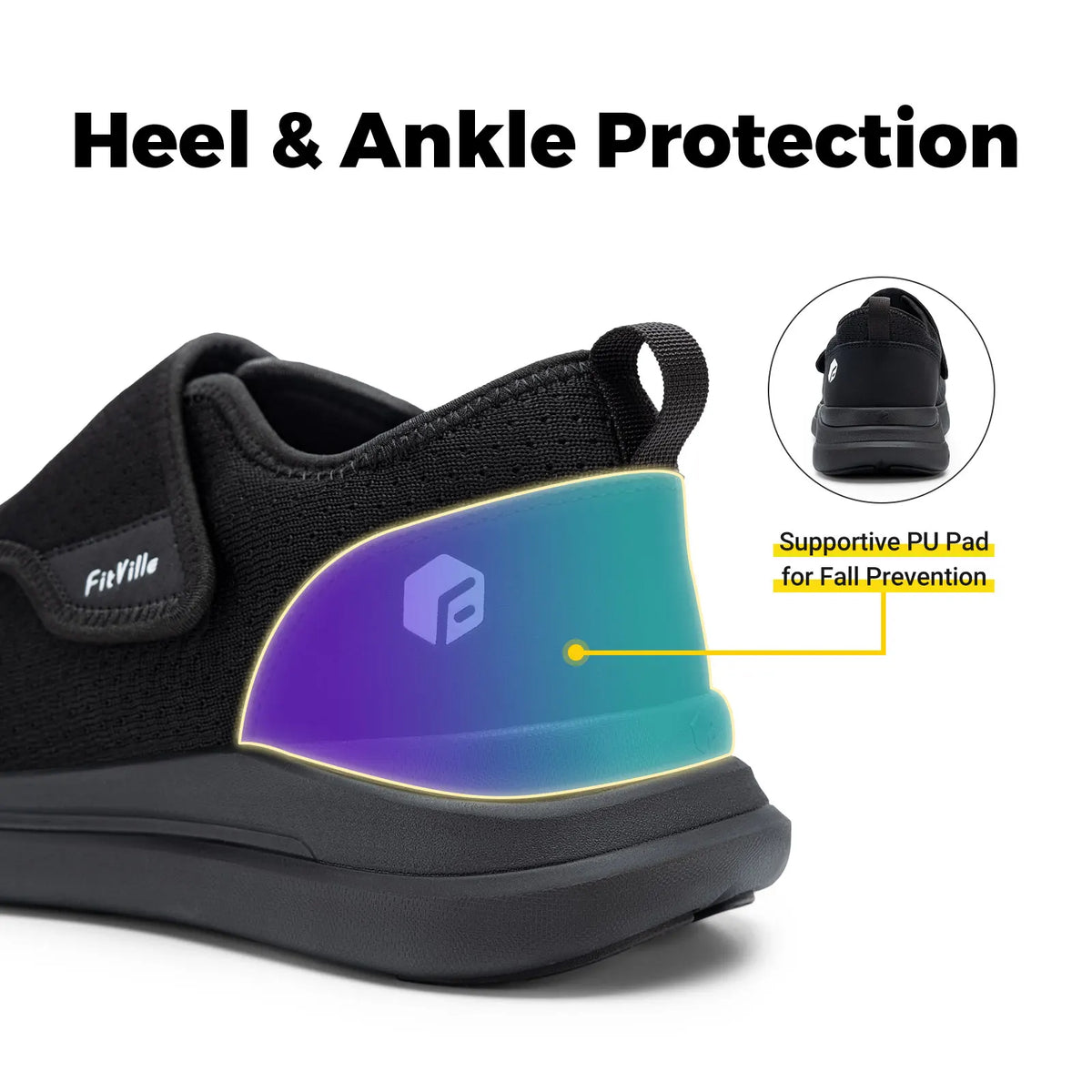 Comfort Steps Wide Shoes – Premium