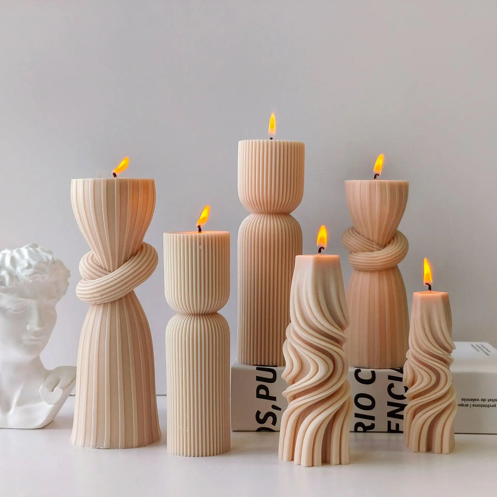 Elegant Aroma Candle Mold