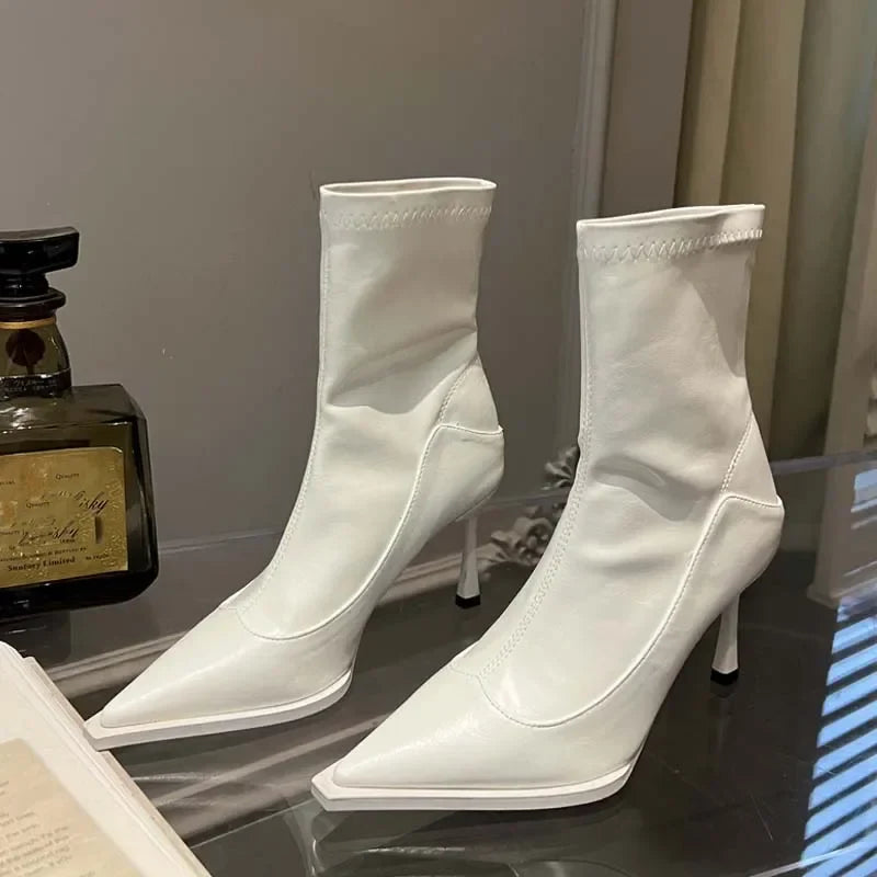 Elegant Women's High Heel Boots