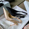 Elegant Rhinestone Slingbacks