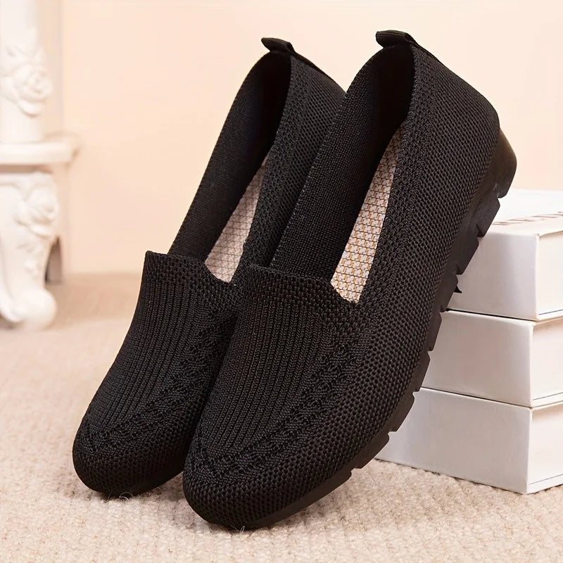 Comfy Knit Loafers for Women