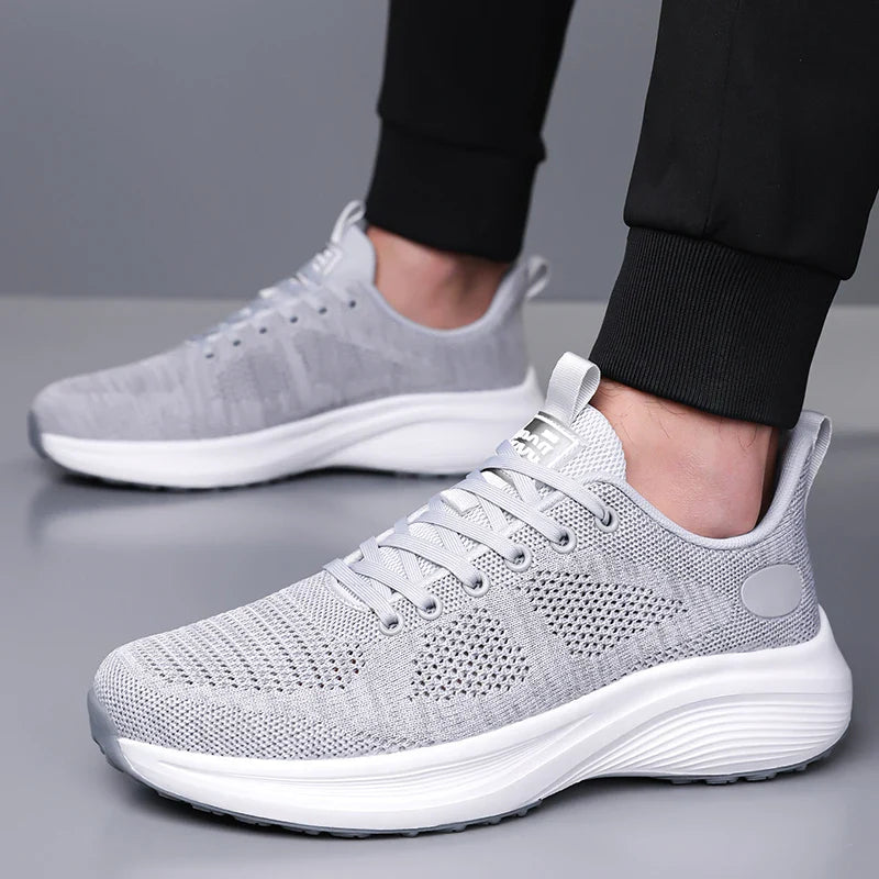 Breathable Knit Men's Sneakers