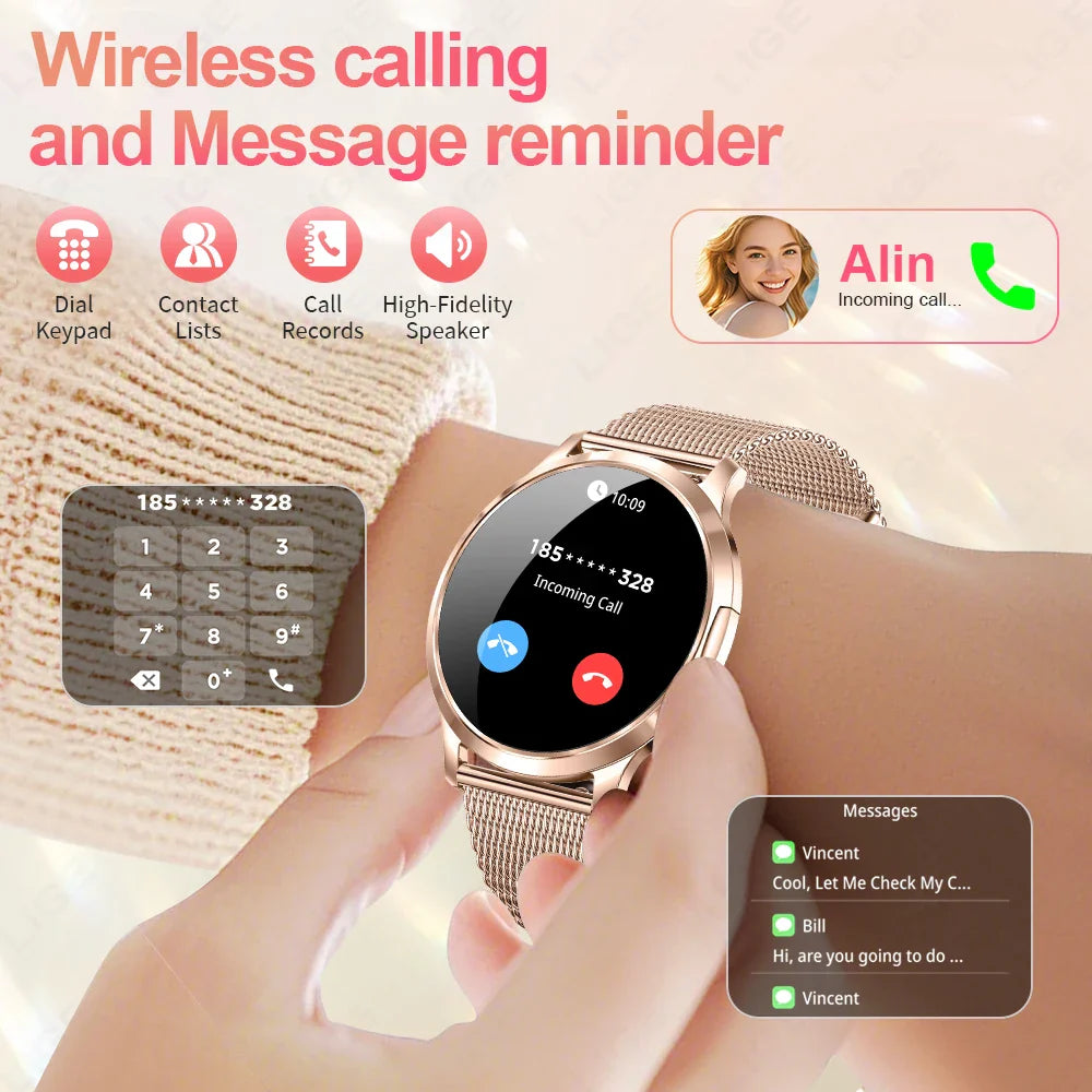 LIGE Women's Smart Watch