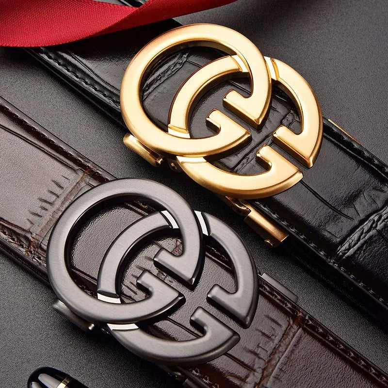Automatic Leather Belt for Men