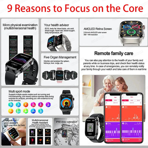 All-in-One Men's Health Watch