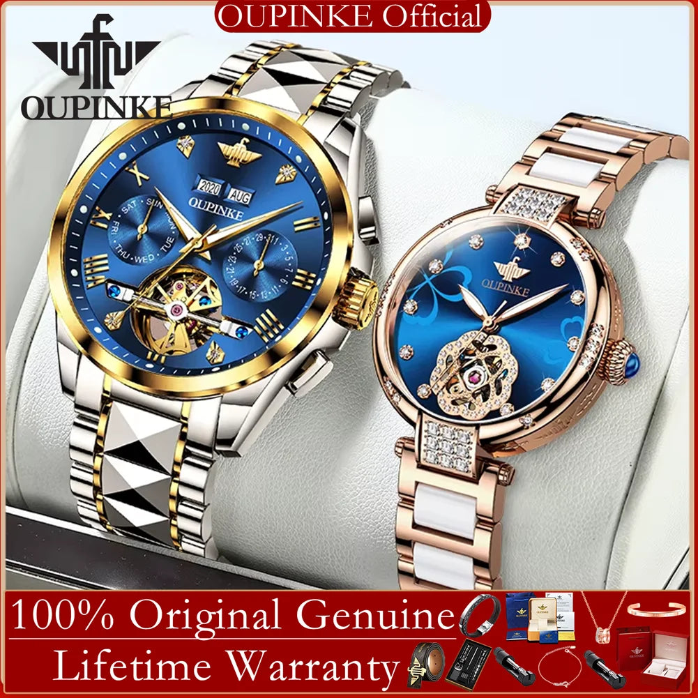 Elegant Harmony Couple Watches