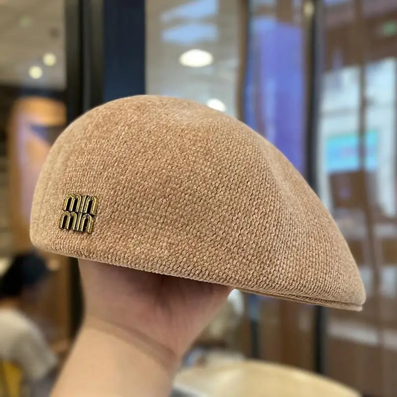 Y2K Cozy Knit Beret