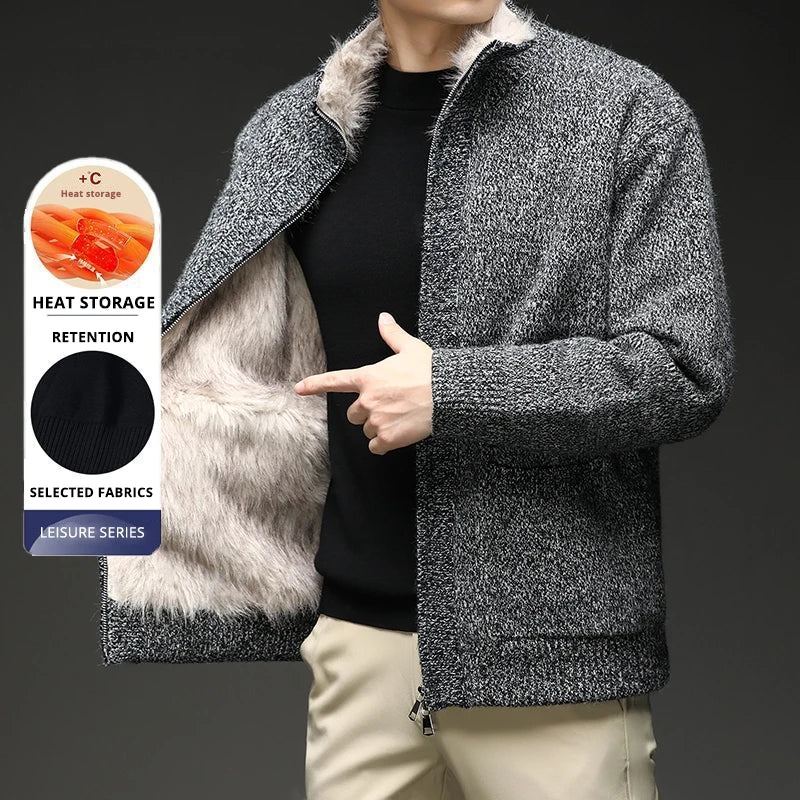 Cozy Men's Fur-Lined Parka