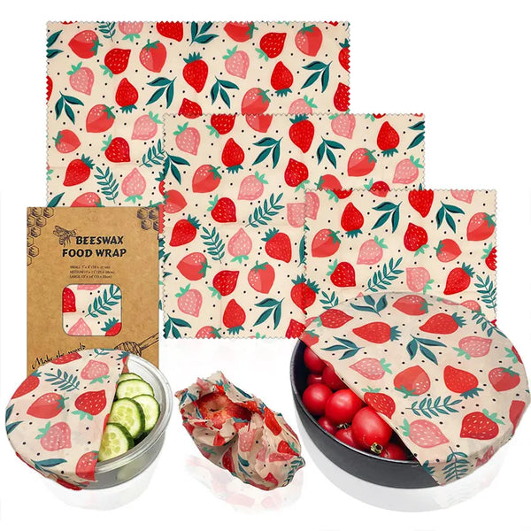 Eco-Friendly Beeswax Wrap Set