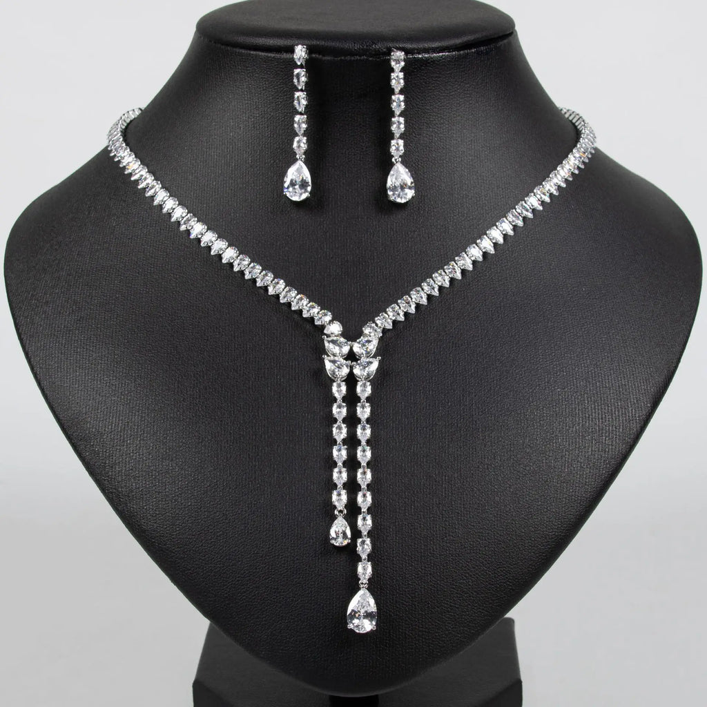 Chic Teardrop Jewelry Set