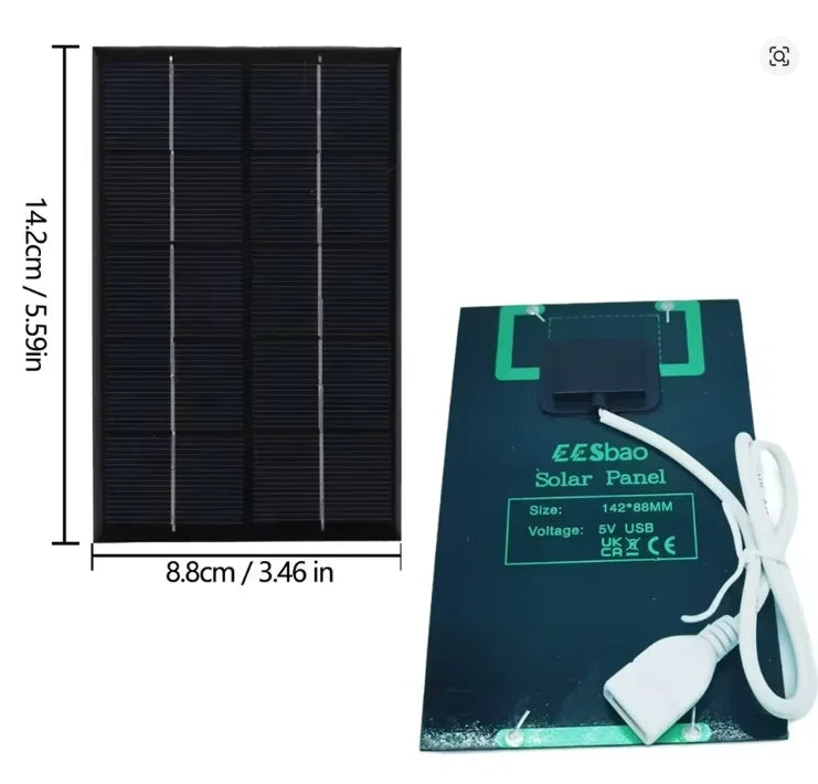 Sun-Power USB Solar Charger