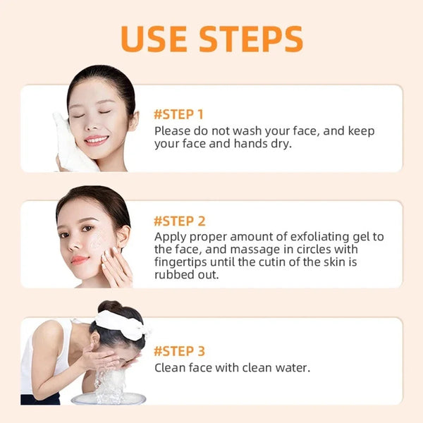 Orange Glow Exfoliating Gel