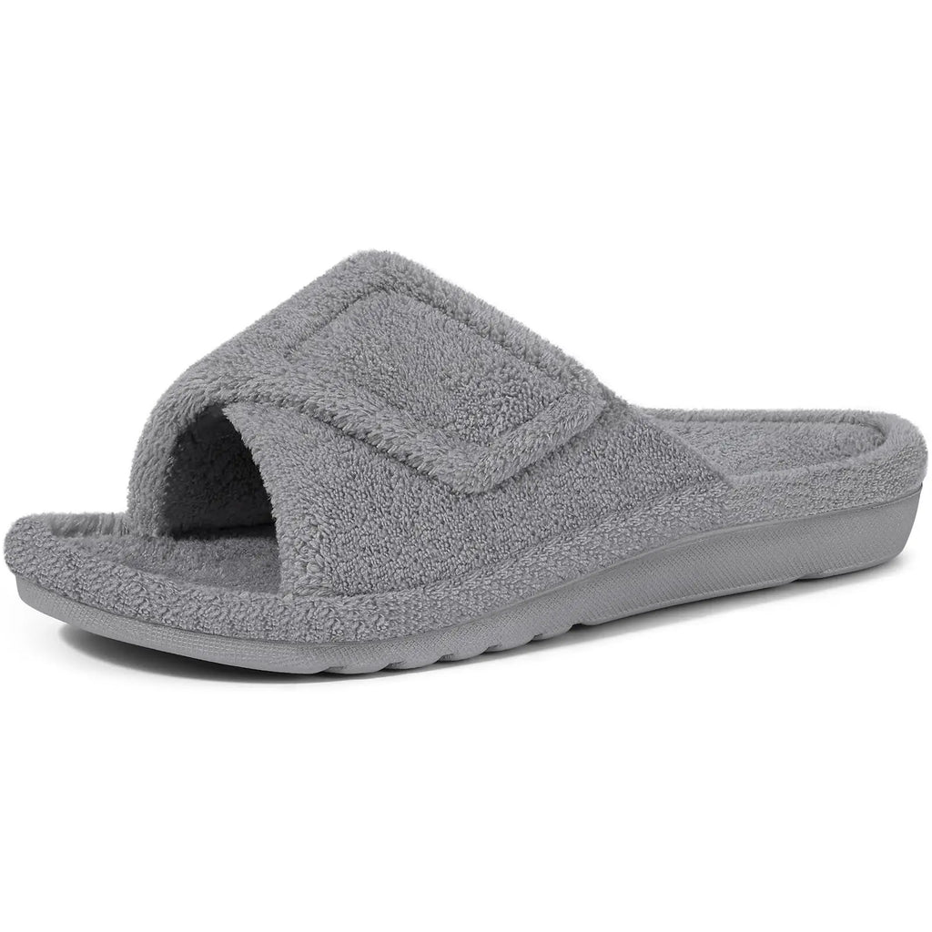 Cozy Open-Toe Slippers