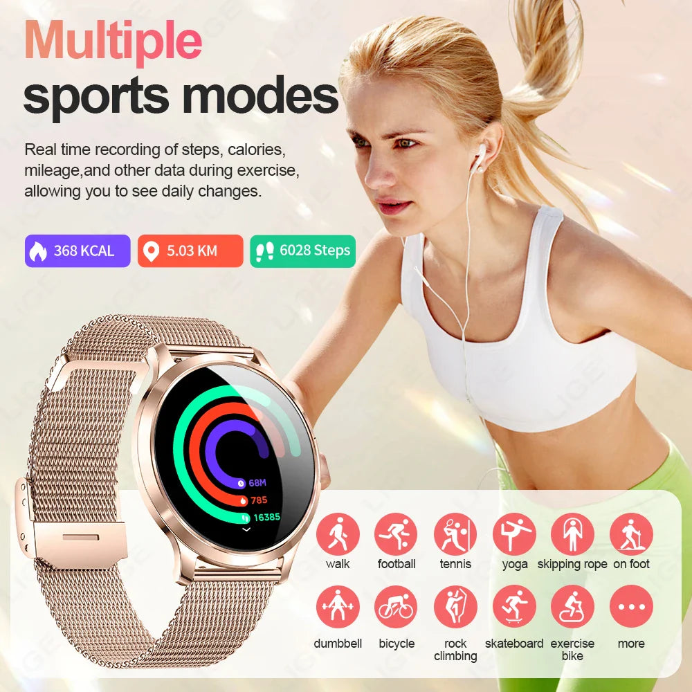 LIGE Women's Smart Watch