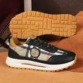 Luxury Inspired Men's Designer Check Sneakers - Classic British Style Look