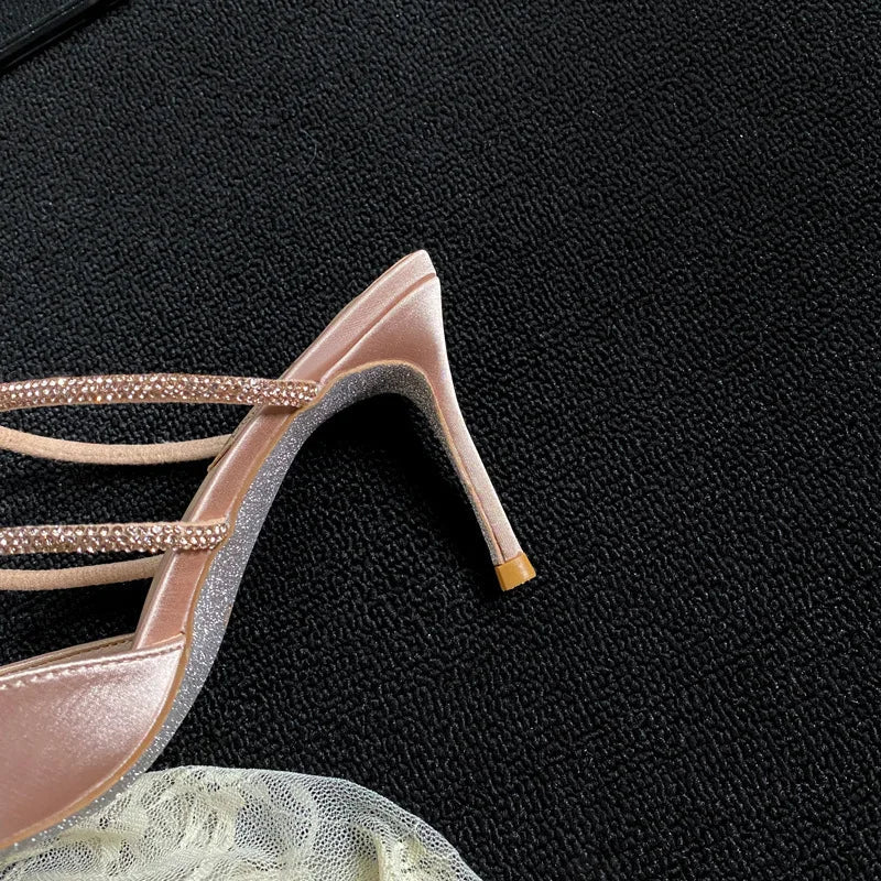Sparkling Bowknot Party Heels