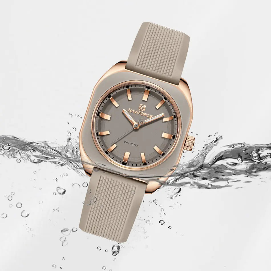 Elegant Women's Silicone Watch