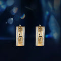 Radiant Gold Hoop Earrings