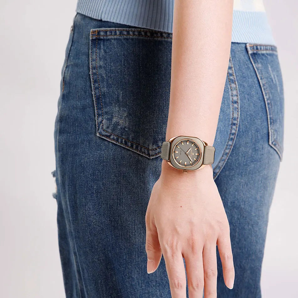 Elegant Women's Silicone Watch