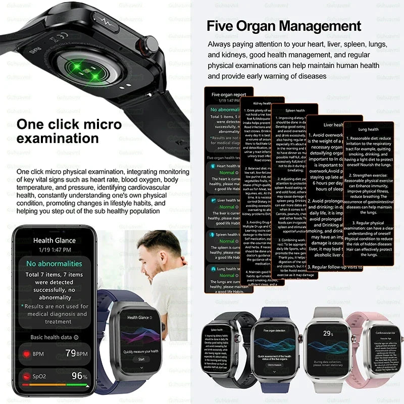 All-in-One Men's Health Watch