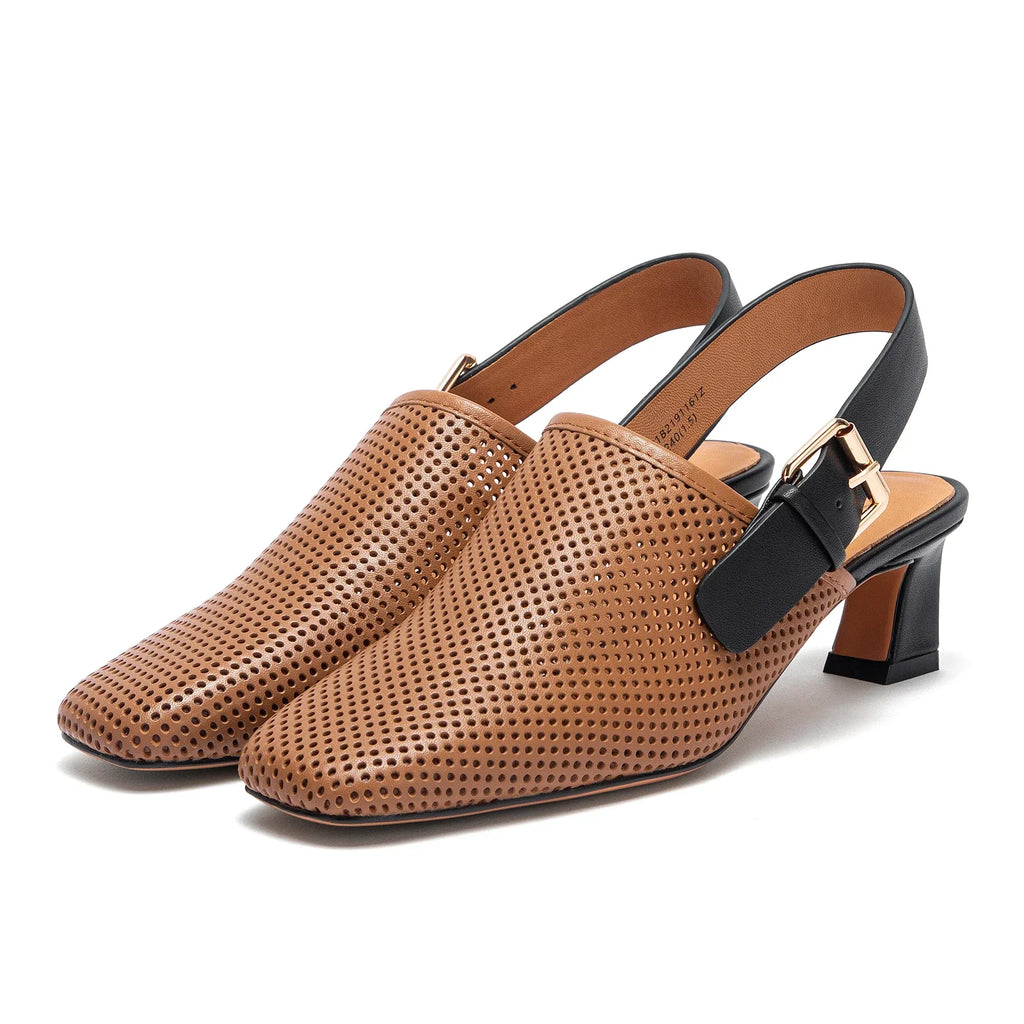 Chic Comfort Leather Sandals