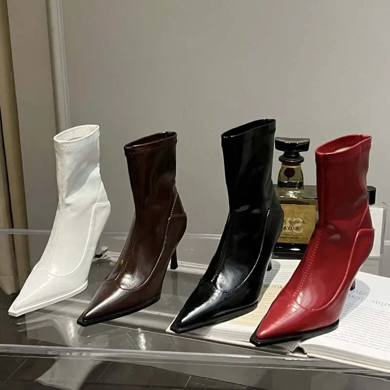 Elegant Women's High Heel Boots