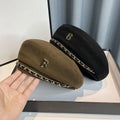 Chic Chain Beret Hat