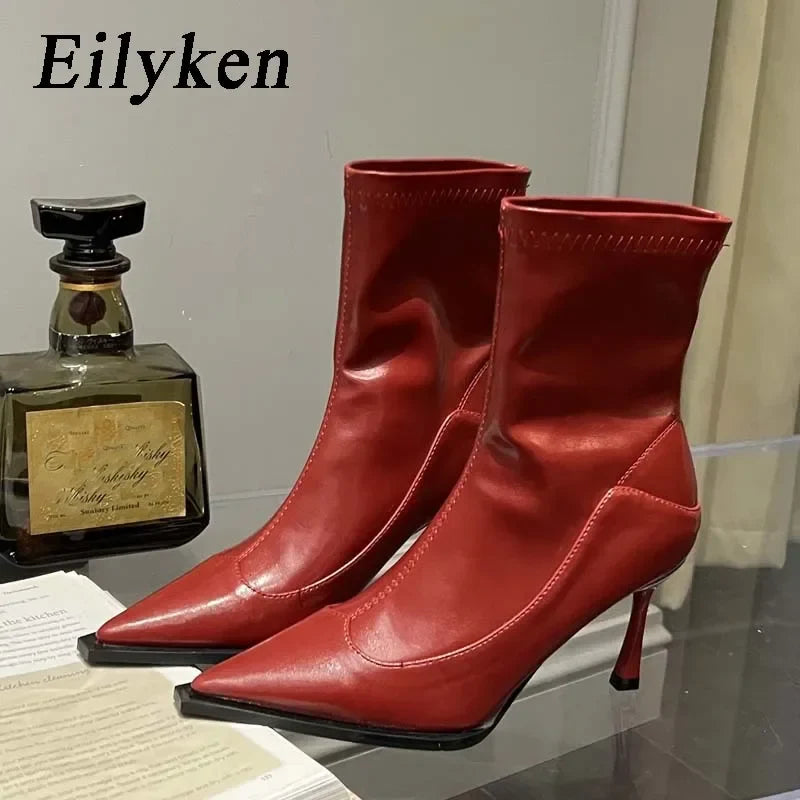 Elegant Women's High Heel Boots