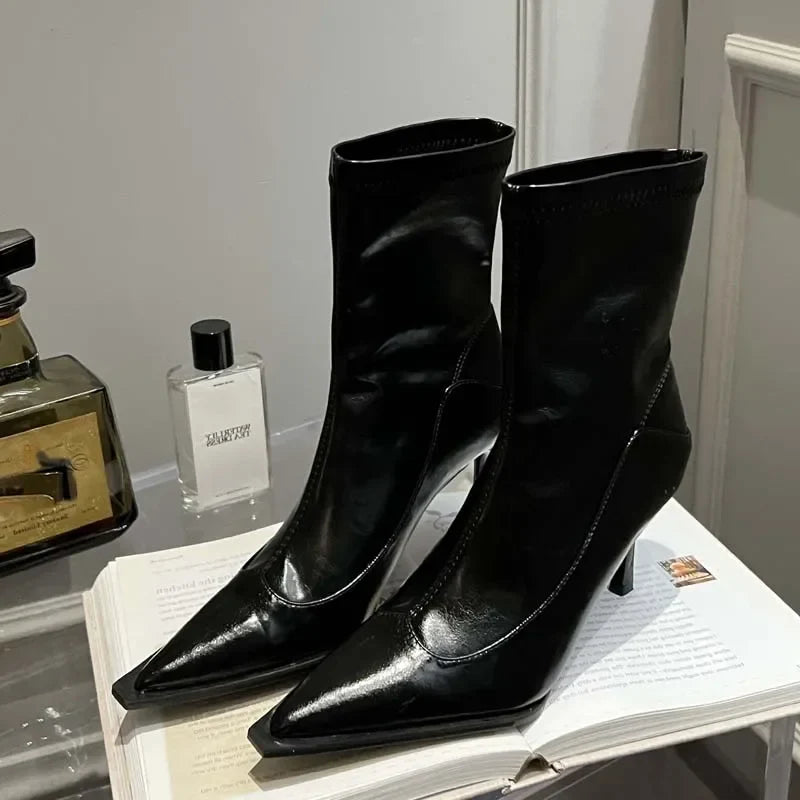 Elegant Women's High Heel Boots