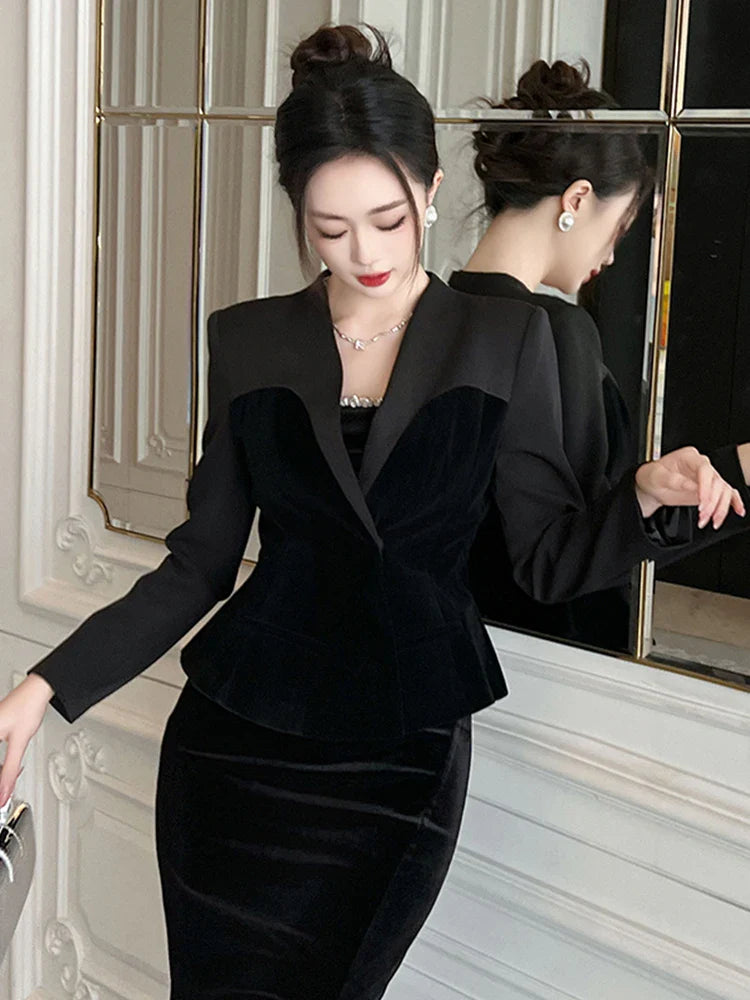 Chic Women's Blazer Jacket