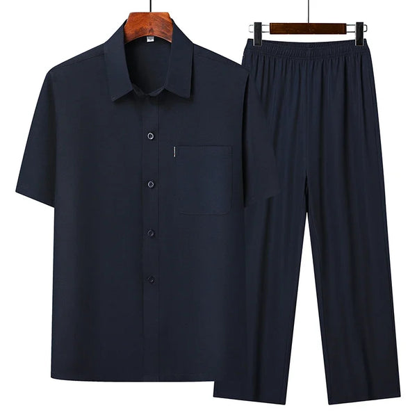Comfort Fit Grandpa Shirt Set
